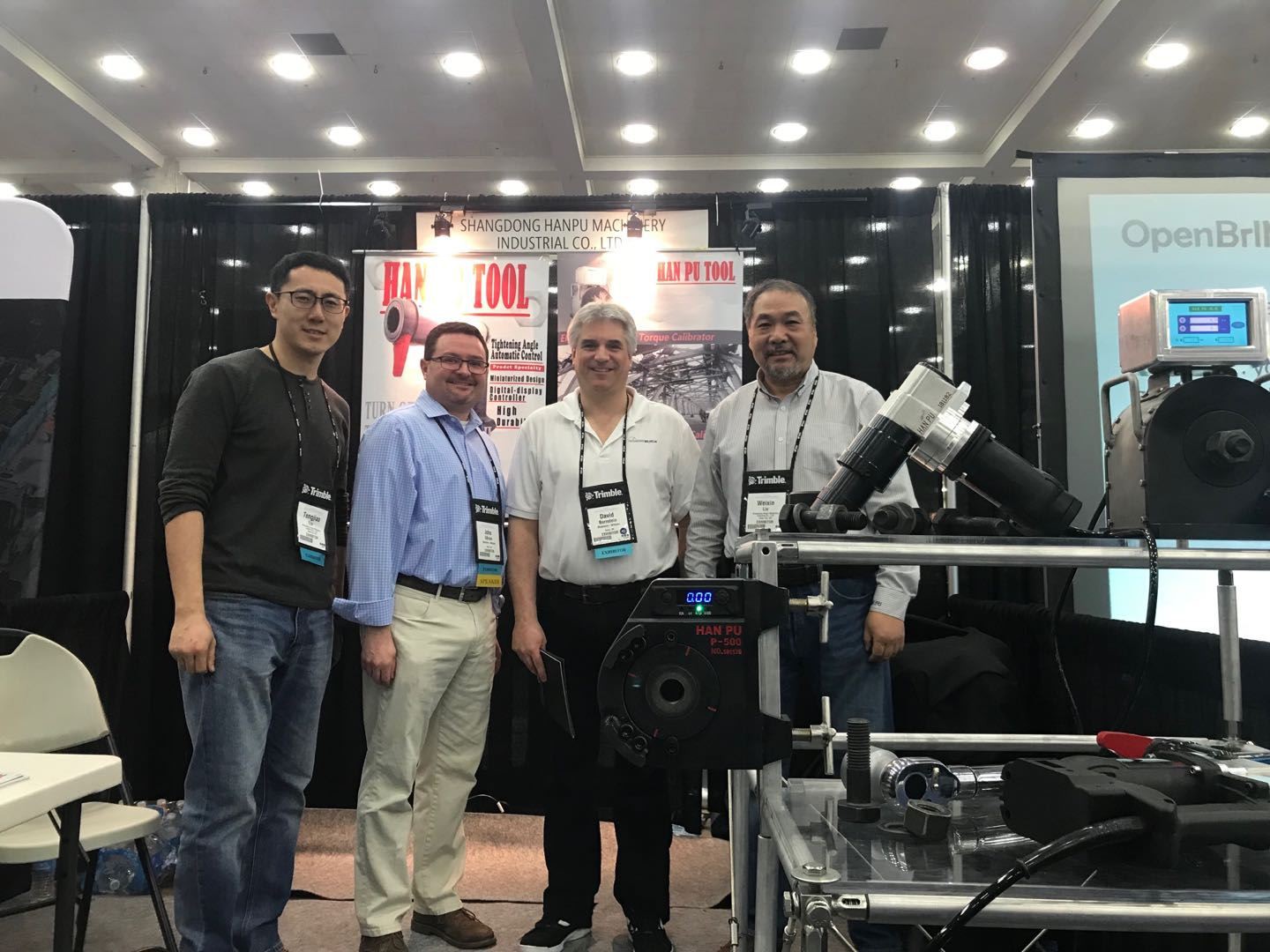 Hanpu attending Exhibition 